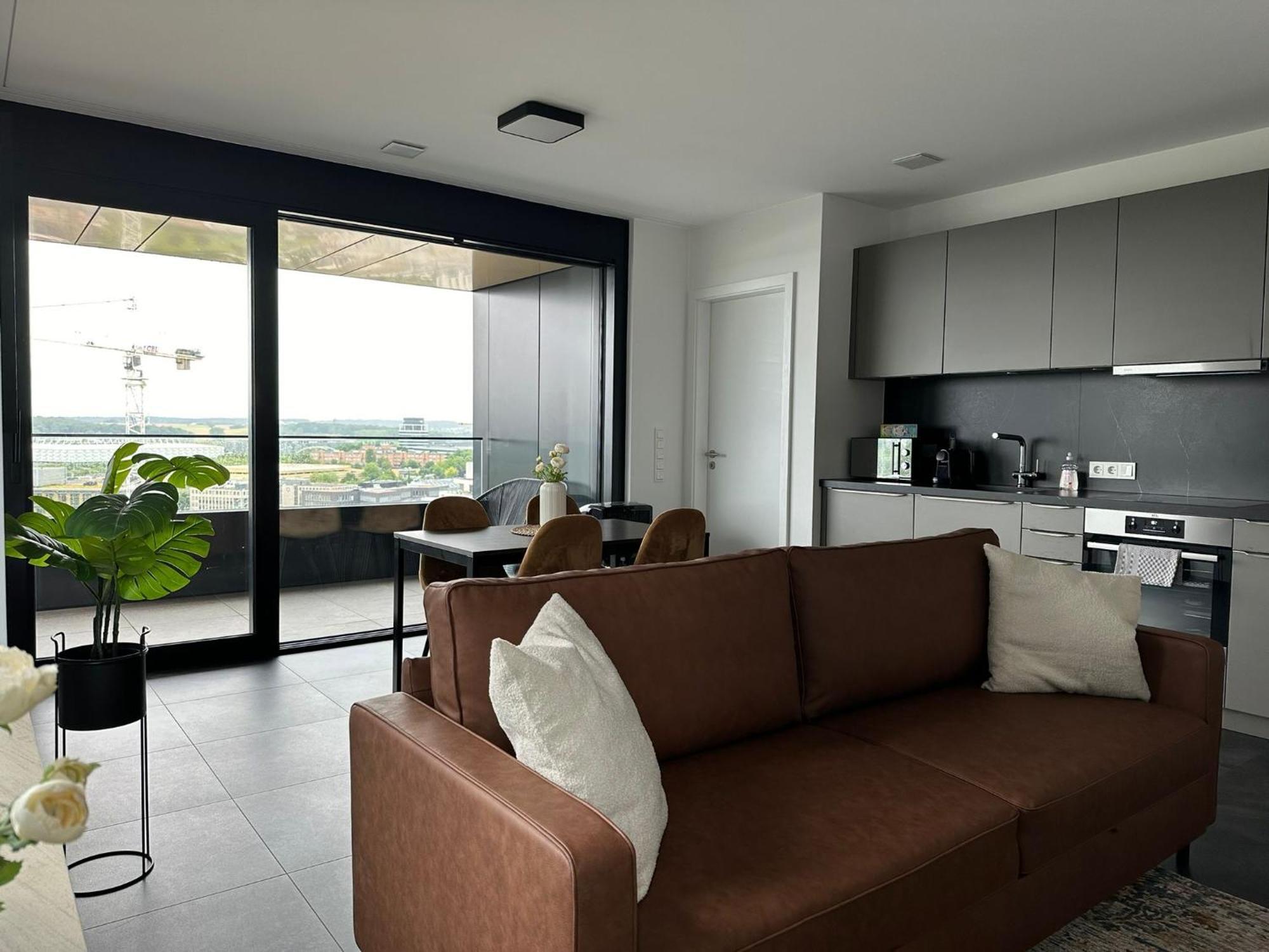 לוקסמבורג Appartement De Luxe 1 Chambre A Coucher, Centre Commercial, Piscine Et Fitness מראה חיצוני תמונה